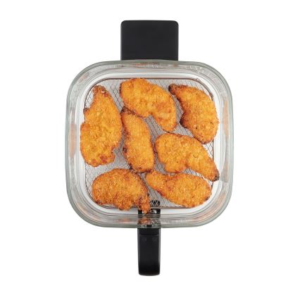 Concept FR5500 - Fritadeira de ar quente GLASS & FAST 5,5 l 1200W/230V preto