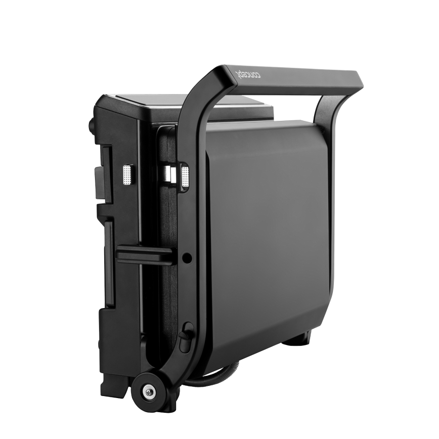 Concept ge3550 - Grelhador com sensor de temperatura 2000W/230V preto