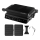 Concept ge3600 - Grelhador com sensor de temperatura GLASS 2000W/230V preto