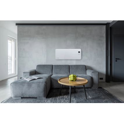 Concept KS4000 - Aquecedor elétrico/convector 1000/2000W IP24 branco + controlo remoto
