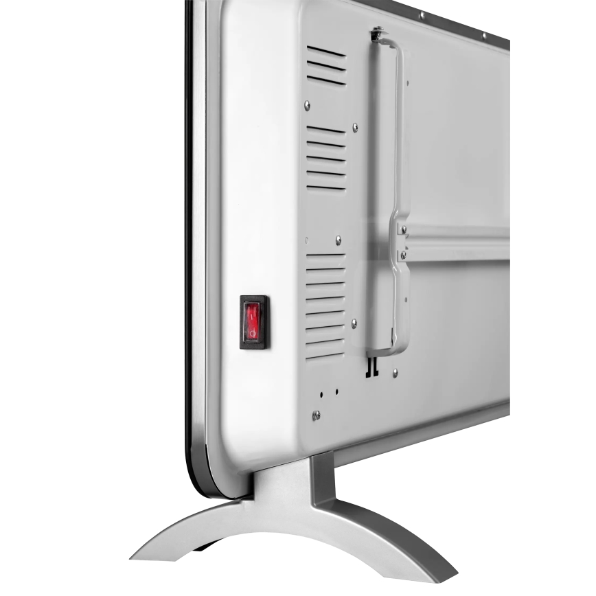 Concept KS4010 - Aquecedor eléctrico/convector 1000/2000W IP24 preto + controlo remoto