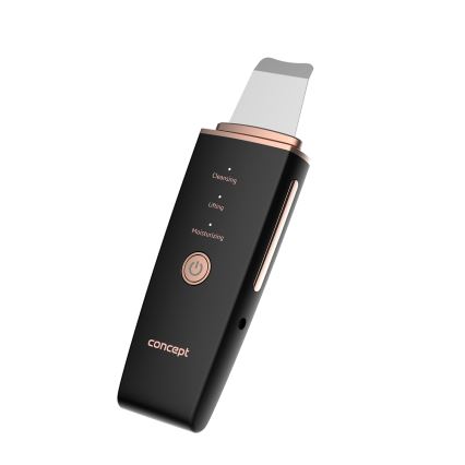 Concept PO2060 - Espátula ultra-sónica para cosméticos PERFECT SKIN 3,5W/5V USB 500 mAh IPX6 preto