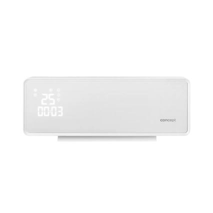 Concept QH4000 - Aquecedor elétrico 1000/2000W IP22 branco + controlo remoto