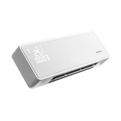Concept QH4000 - Aquecedor elétrico 1000/2000W IP22 branco + controlo remoto