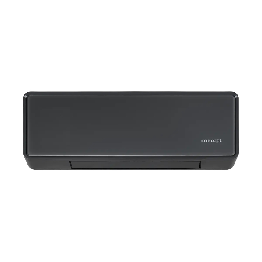 Concept QH4100 - Aquecedor elétrico 1000/2000 W, Wi‑Fi, IP22, cinzento + comando remoto
