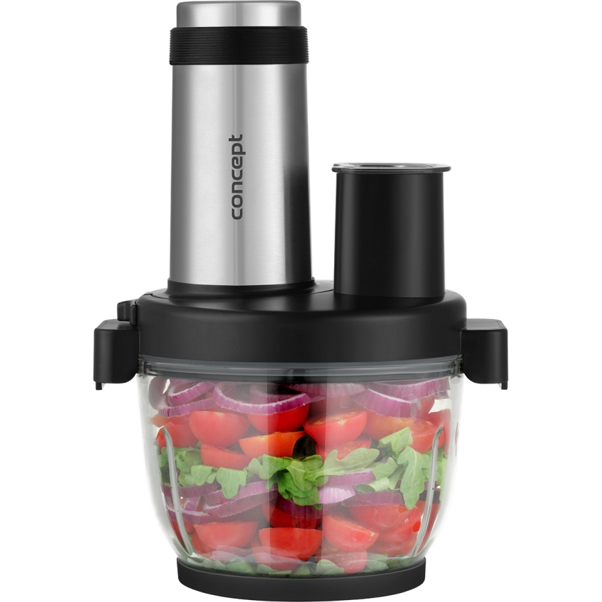 Concept RM3300 - Robô de cozinha com ralador 1000W/230V preto/aço inoxidável