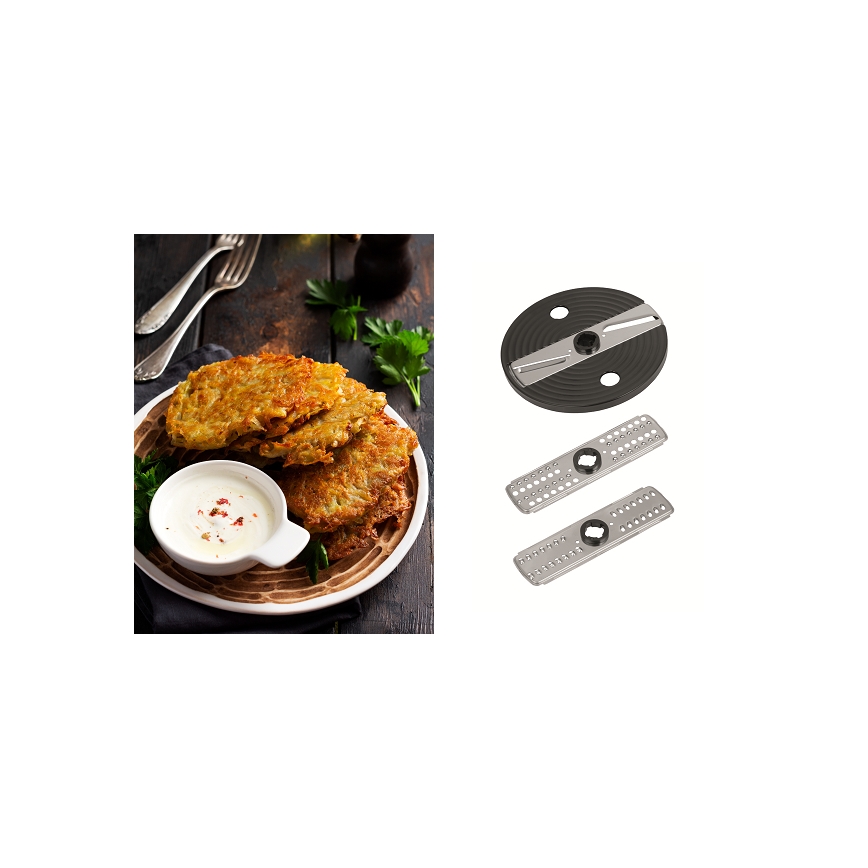 Concept RM3300 - Robô de cozinha com ralador 1000W/230V preto/aço inoxidável