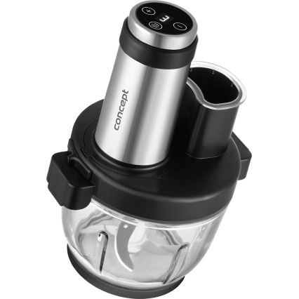 Concept RM3300 - Robô de cozinha com ralador 1000W/230V preto/aço inoxidável