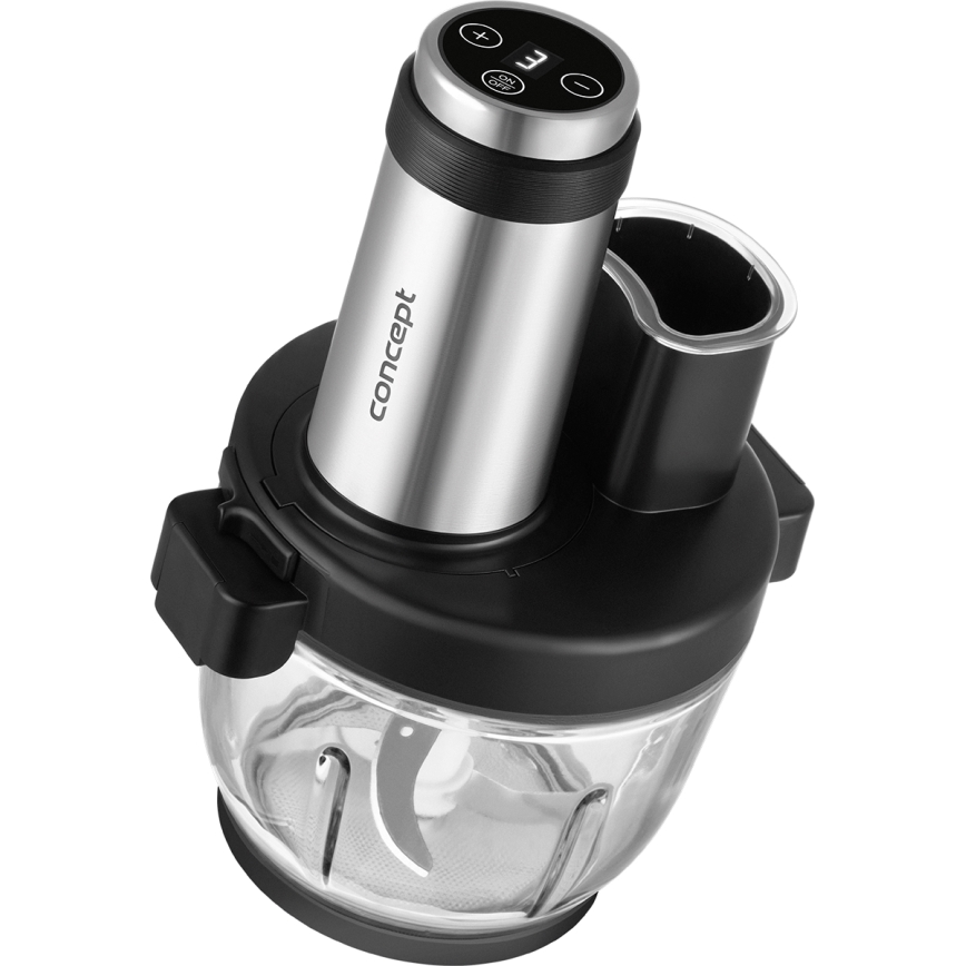 Concept RM3300 - Robô de cozinha com ralador 1000W/230V preto/aço inoxidável