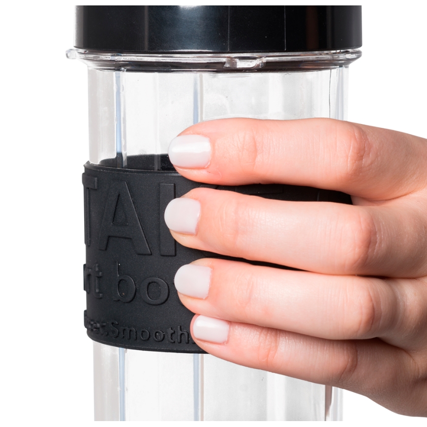 Concept SM3385 - Liquidificador de batidos com acessórios ACTIVE SMOOTHIE 500W/230V preto