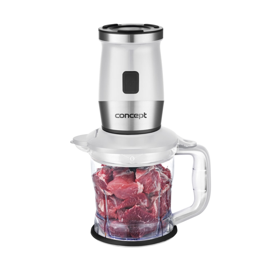 Concept SM3391 - Liquidificador de batidos com acessórios 700W/230V branco