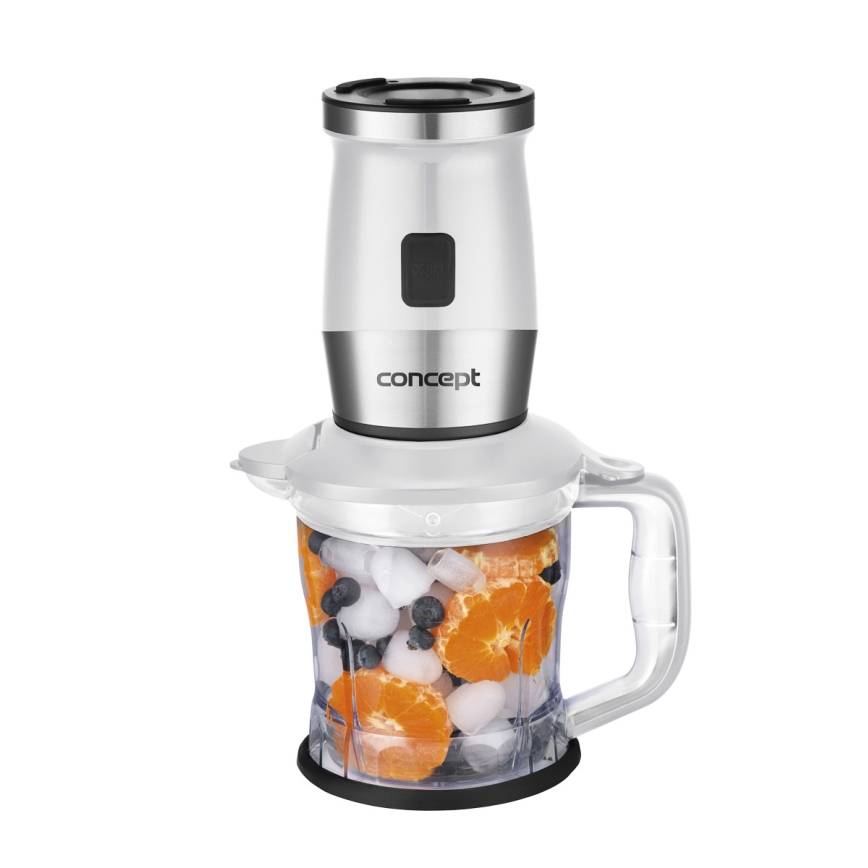 Concept SM3391 - Liquidificador de batidos com acessórios 700W/230V branco