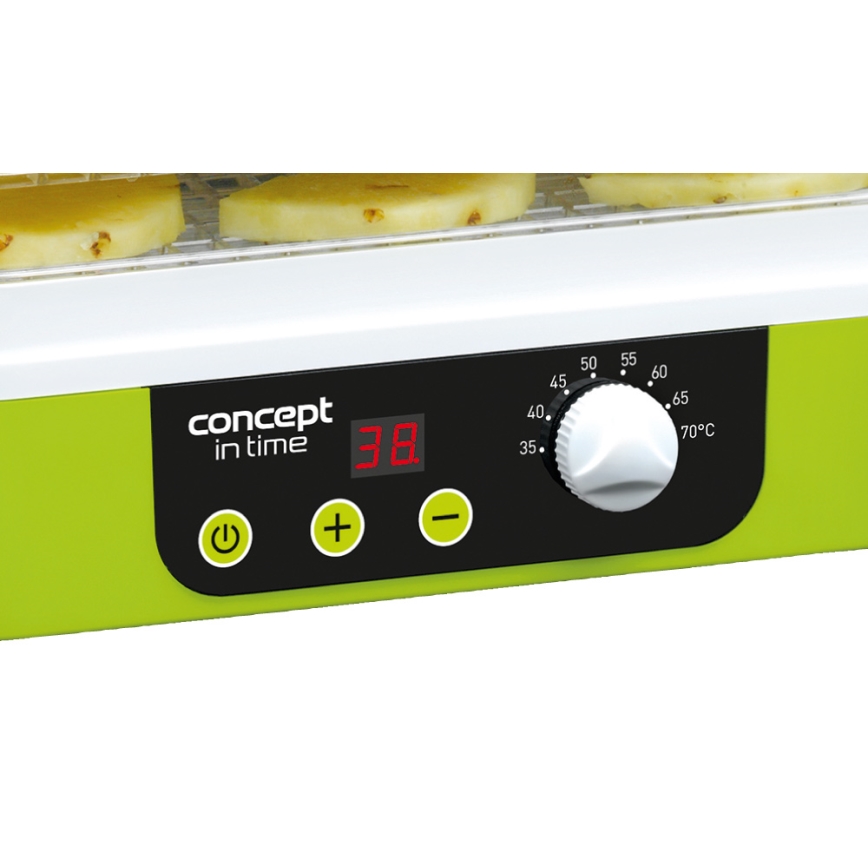 Concept SO1060 - Secador para alimentos 260W/230V verde