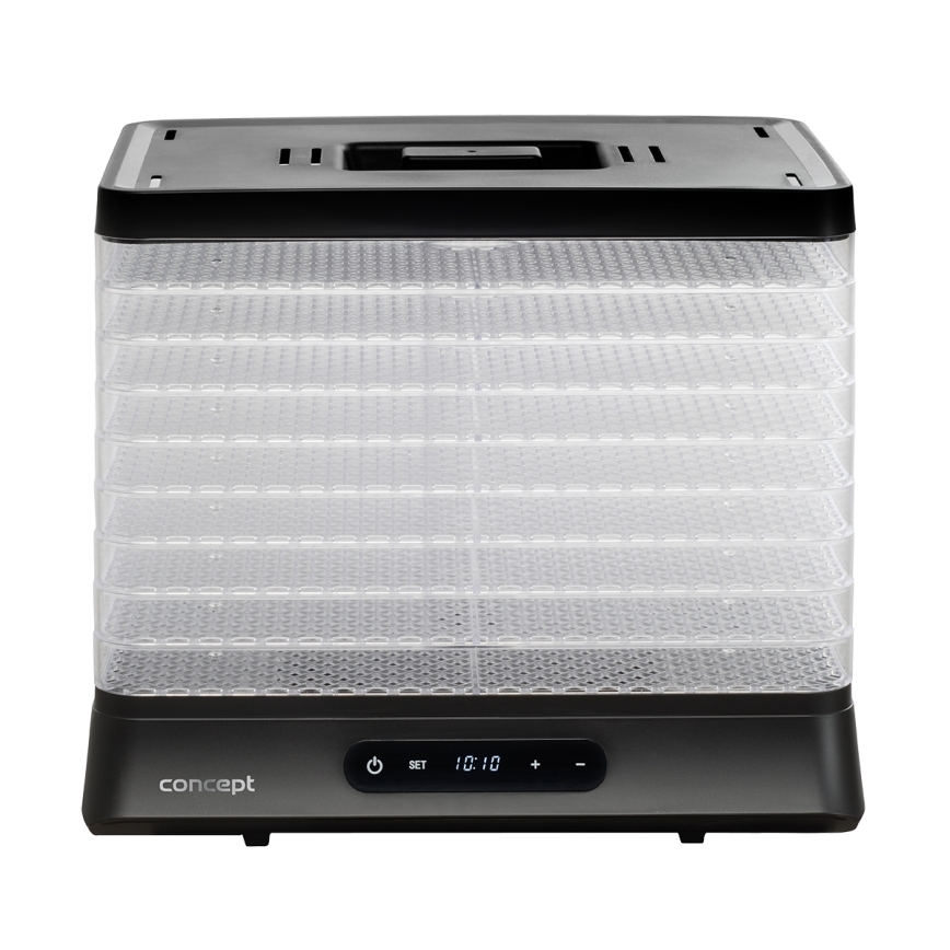 Concept SO2042 - Secador para alimentos 500W/230V preto + molde de silicone