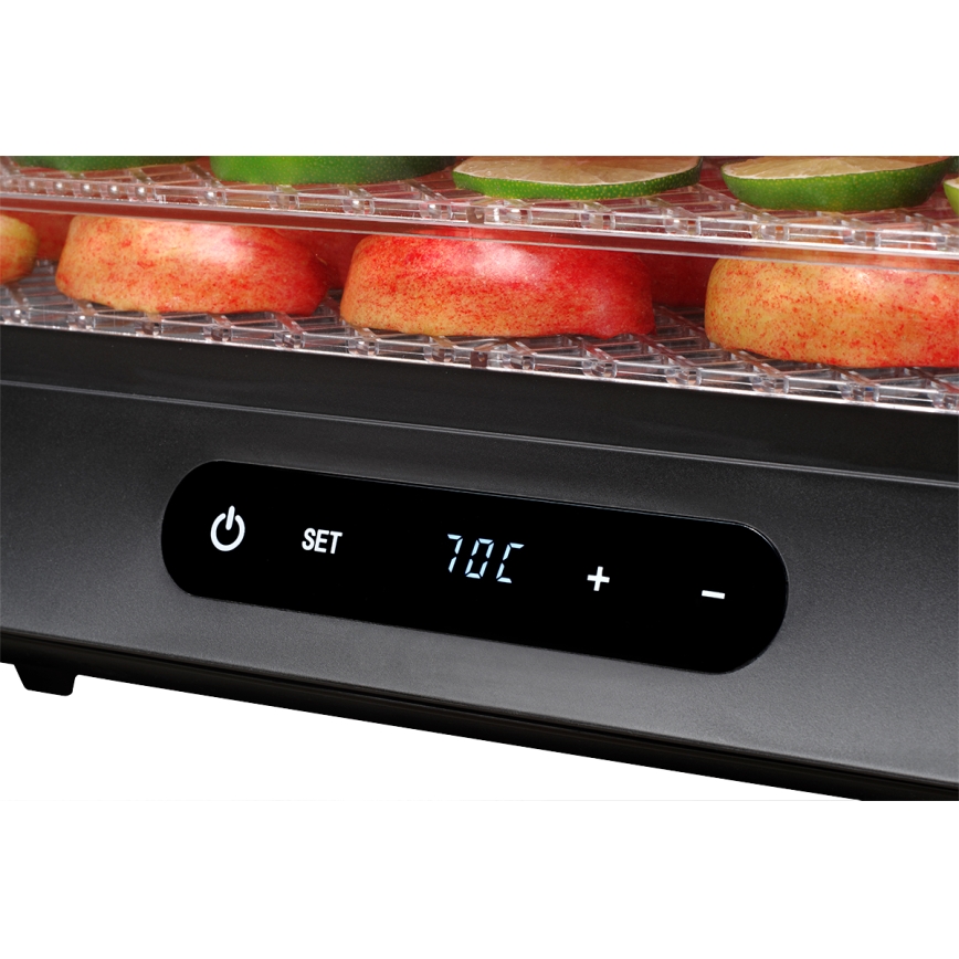 Concept SO2042 - Secador para alimentos 500W/230V preto + molde de silicone