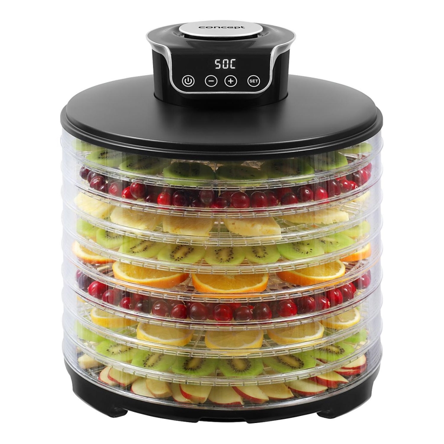 Concept SO3010 - Secador para alimentos 245W/230V preto