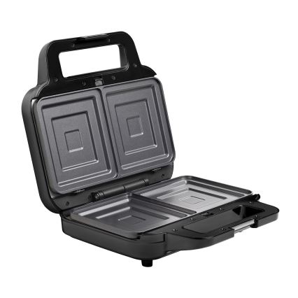 Concept SV3070 - Máquina de fazer sandes XXL 4em1 900W/230V preto/aço inoxidável