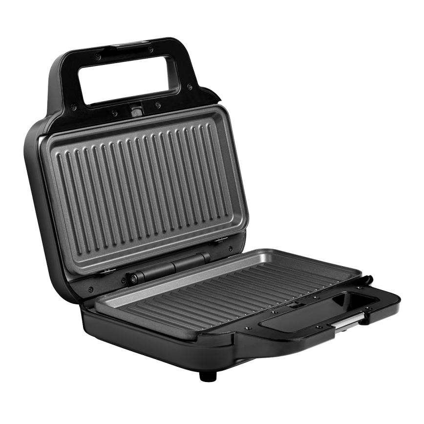 Concept SV3070 - Máquina de fazer sandes XXL 4em1 900W/230V preto/aço inoxidável
