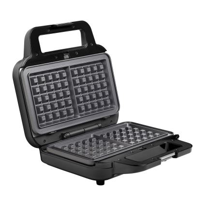 Concept SV3070 - Máquina de fazer sandes XXL 4em1 900W/230V preto/aço inoxidável