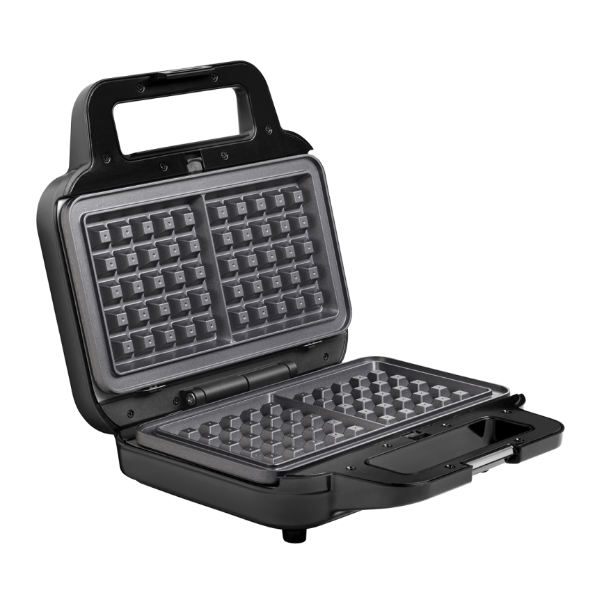 Concept SV3070 - Máquina de fazer sandes XXL 4em1 900W/230V preto/aço inoxidável