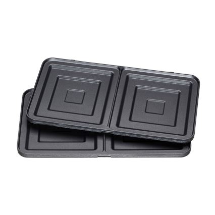 Concept SV3070 - Máquina de fazer sandes XXL 4em1 900W/230V preto/aço inoxidável