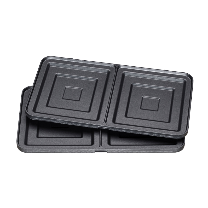 Concept SV3070 - Máquina de fazer sandes XXL 4em1 900W/230V preto/aço inoxidável