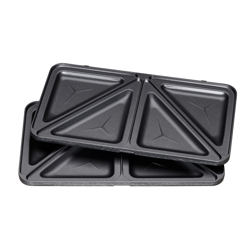 Concept SV3070 - Máquina de fazer sandes XXL 4em1 900W/230V preto/aço inoxidável