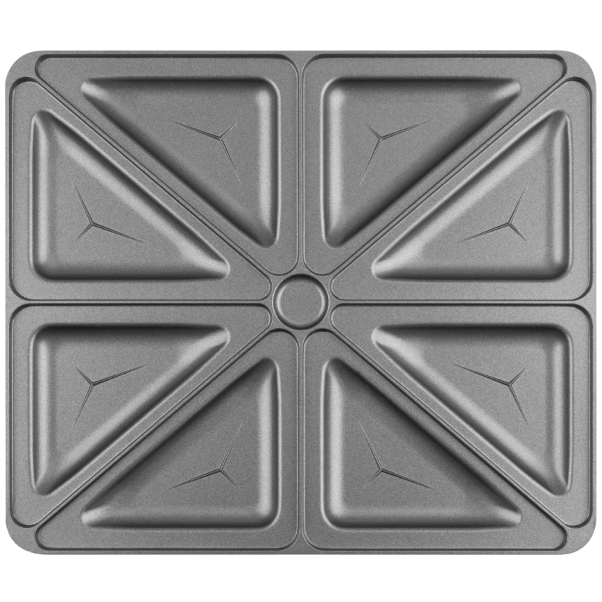 Concept SV3080 - Torradeira FAMILY 3 em 1 1200W/230V preta/inox