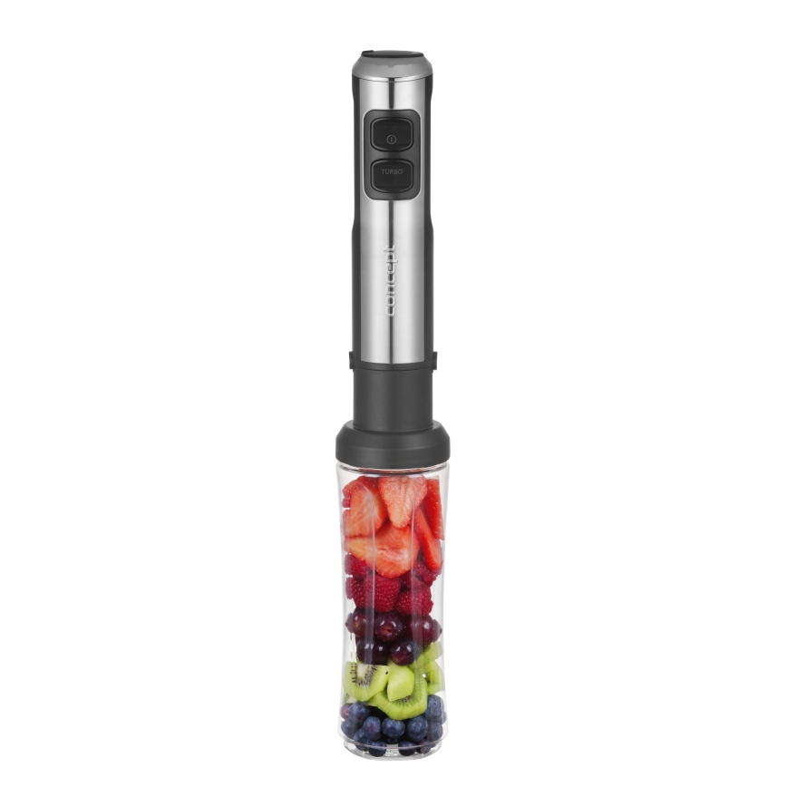 Concept TM5500 - Varinha mágica com acessórios 1500W/230V preto/aço inoxidável
