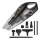 Concept VP4353-Aspirador de mão WET & DRY RISER EXTENSION 110W/18,5V 2200 mAh preto