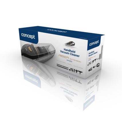 Concept VP4353-Aspirador de mão WET & DRY RISER EXTENSION 110W/18,5V 2200 mAh preto