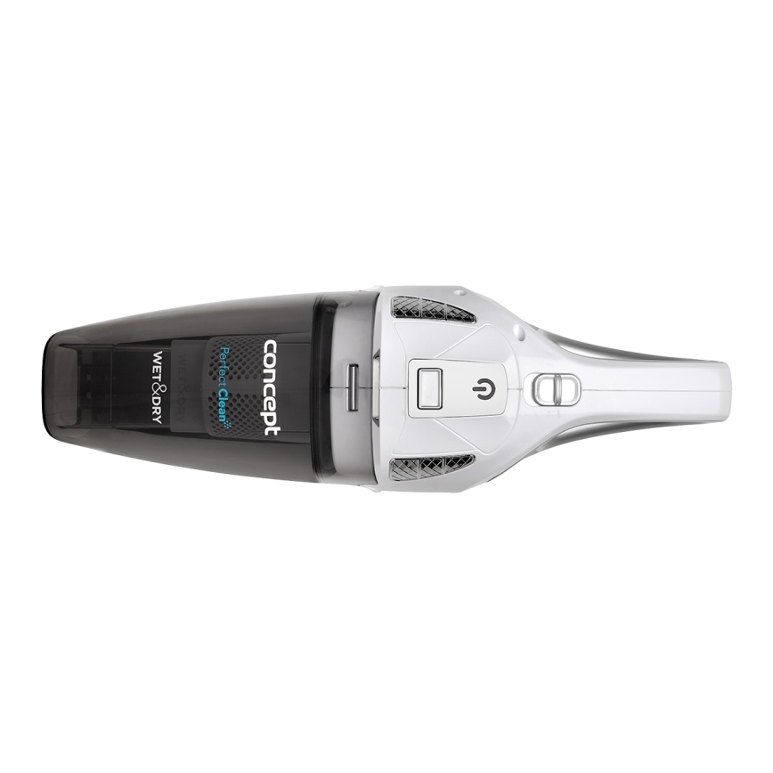 Concept VP4370 - Aspirador de mão WET & DRY PERFECT CLEAN 90W/14,8V 2200 mAh branco