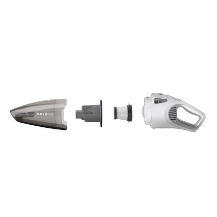Concept VP4370 - Aspirador de mão WET & DRY PERFECT CLEAN 90W/14,8V 2200 mAh branco
