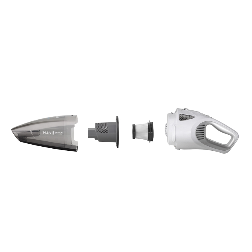 Concept VP4370 - Aspirador de mão WET & DRY PERFECT CLEAN 90W/14,8V 2200 mAh branco