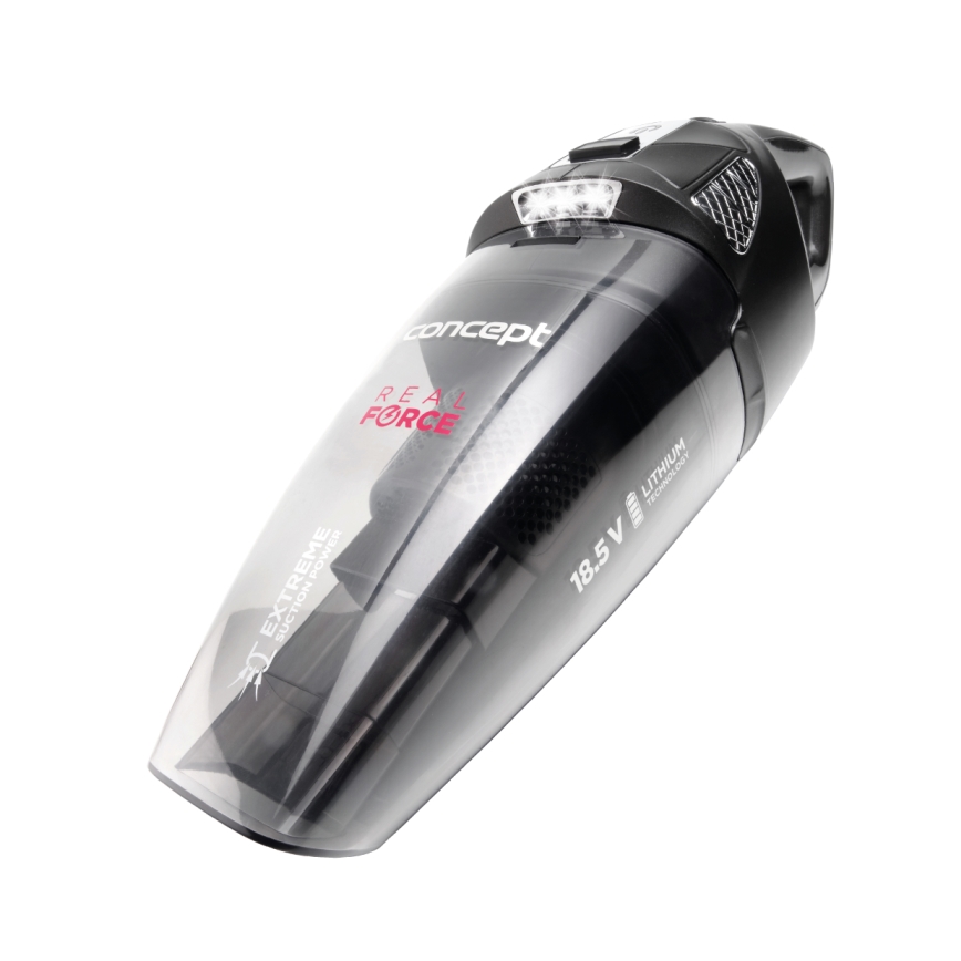 Concept VP4380 - Aspirador de mão REAL FORCE 110W/18,5V 2200 mAh preto