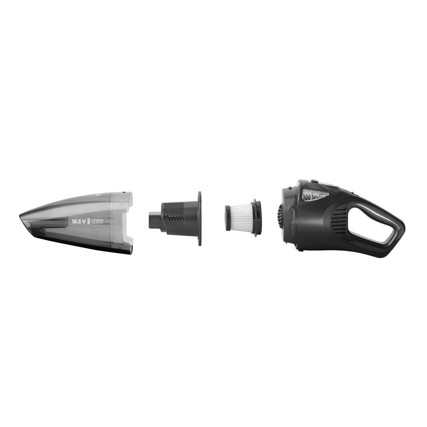 Concept VP4380 - Aspirador de mão REAL FORCE 110W/18,5V 2200 mAh preto