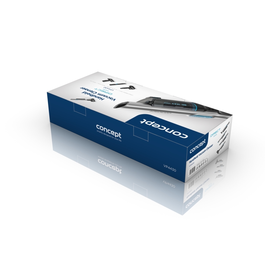 Concept VP4430 - Aspirador de mão DIRECT ANIMAL 180W/14,8V 2200 mAh preto