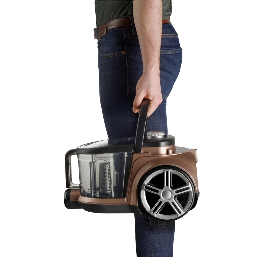 Concept VP5240N - Aspirador sem saco 4A RADICAL PET EXPERT 2,5 l 800W/230V bronze