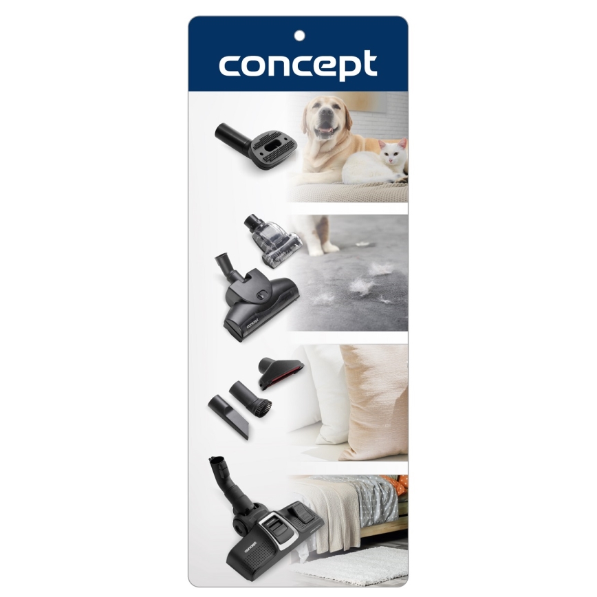 Concept VP5240N - Aspirador sem saco 4A RADICAL PET EXPERT 2,5 l 800W/230V bronze