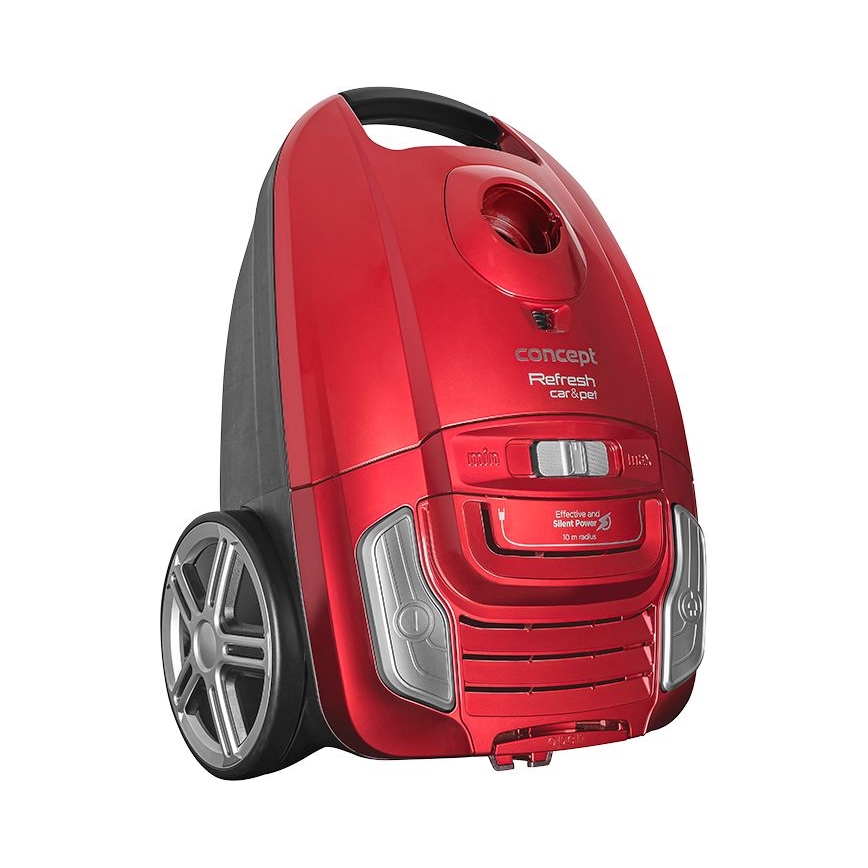 Concept VP8224 - Aspirador com saco REFRESH CAR&PET 3,5 l 700W/230V vermelho