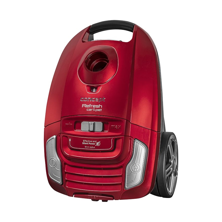 Concept VP8224 - Aspirador com saco REFRESH CAR&PET 3,5 l 700W/230V vermelho