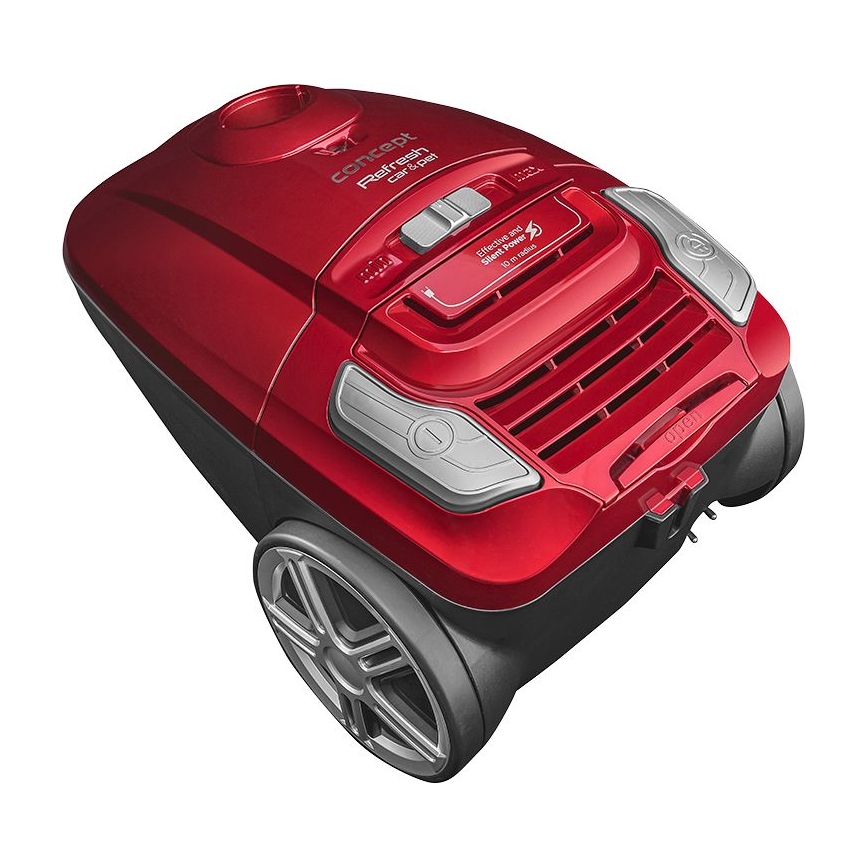Concept VP8224 - Aspirador com saco REFRESH CAR&PET 3,5 l 700W/230V vermelho