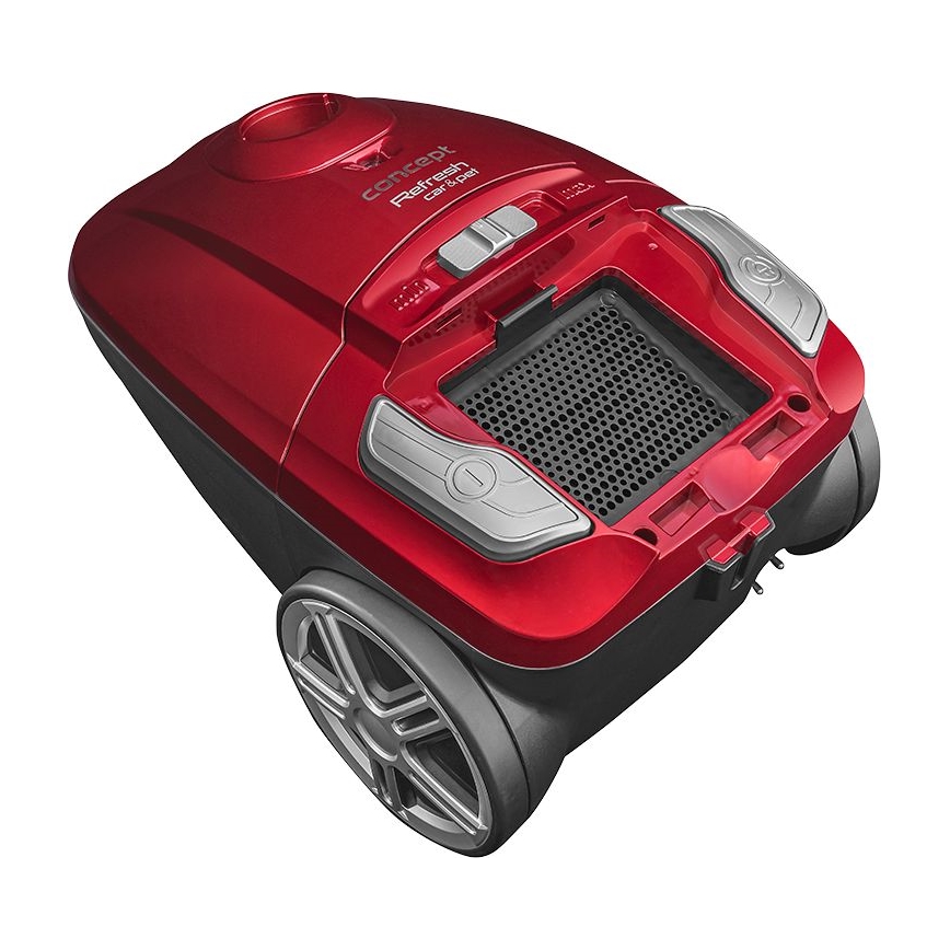 Concept VP8224 - Aspirador com saco REFRESH CAR&PET 3,5 l 700W/230V vermelho