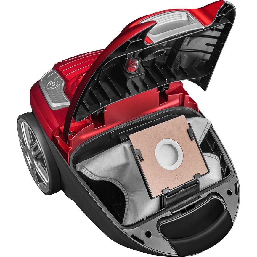 Concept VP8224 - Aspirador com saco REFRESH CAR&PET 3,5 l 700W/230V vermelho