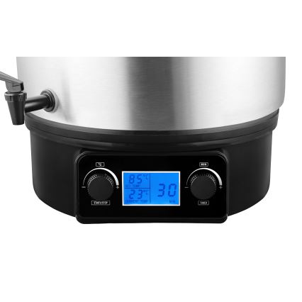 Concept ZH0040 - Caldeira de conservação 27 l 2000W/230V aço inoxidável/preto