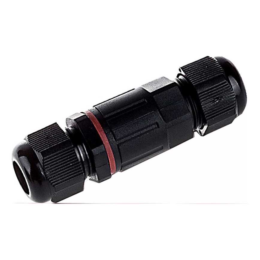 Conector à prova de água IP68 preto