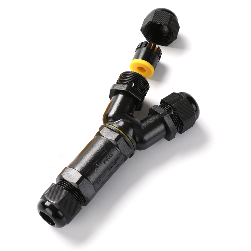 Conector de ligação em Y IP68 450V