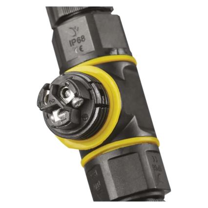 Conector em T com cabo IP68