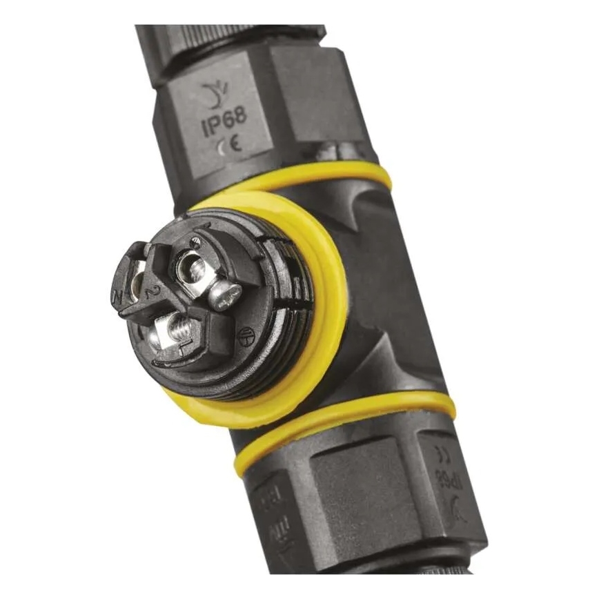 Conector em T com cabo IP68