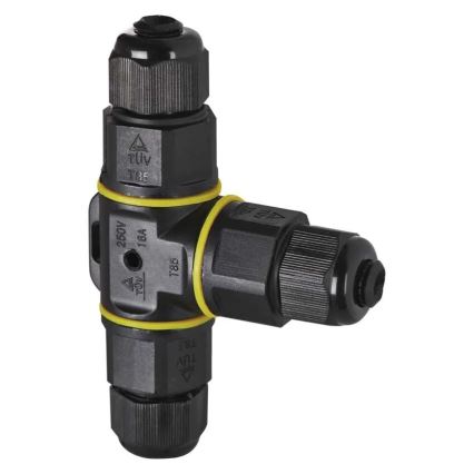 Conector em T com cabo IP68